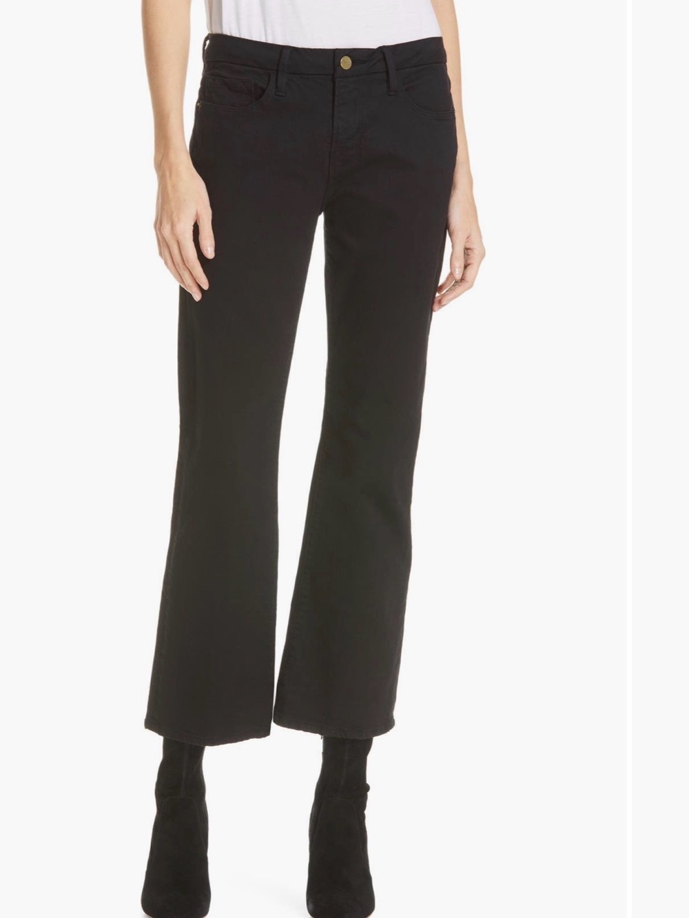 Frame Le Crop Mini Boot Jeans
